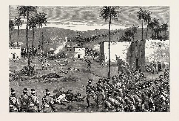 The Fighting in Egypt; an Episode of the Battle of Arghin, July 2, 1889, Final Charge