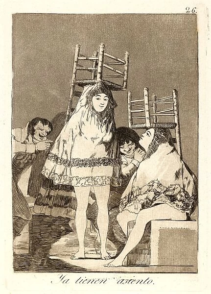 Francisco de Goya (Spanish, 1746-1828). Ya tienen asiento