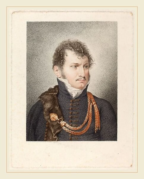Giuseppe Longhi (Italian, 1766-1831), Baron Brudern, 1808, engraving and etching