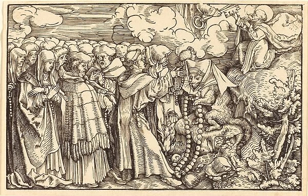 Hans Weiditz, II (German, 1500 or before - c. 1536), Allegory - Religious Frivolity