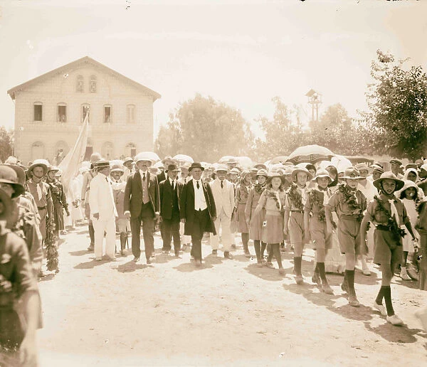 Herbert Samuel Jewish colony July 27 1920 Middle East