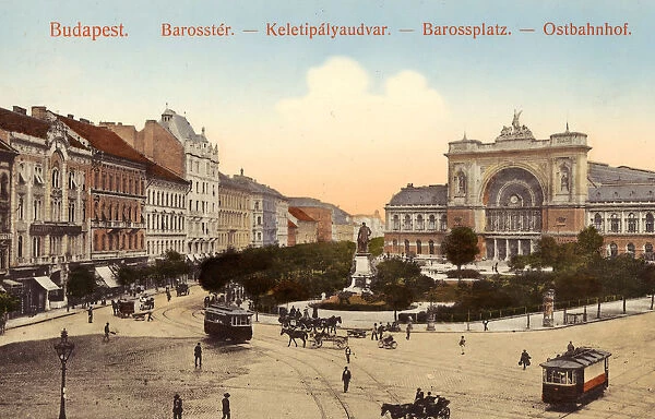 Historical images Budapest-Keleti palyaudvar