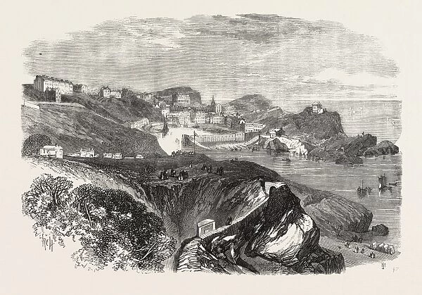 Ilfracombe, on the North Coast of Devon, Uk, 1867