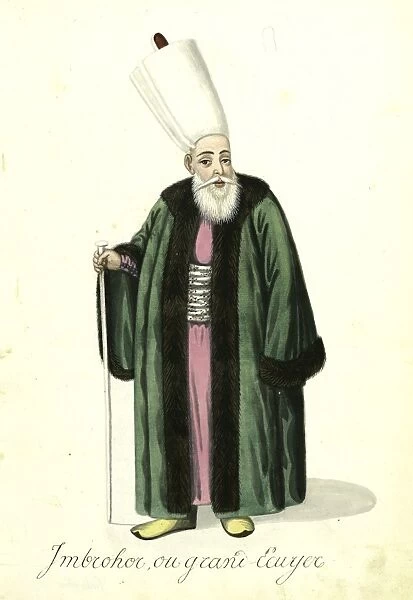Imbrohor [imrahor], ou grand ecuyer. [31], Mahmud II, Sultan of the Turks, 1784-1839