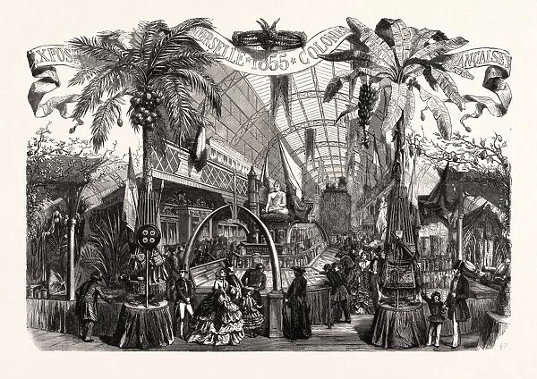 Industry Exhibition universal. Products of the French colonies