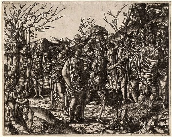Italian 16th Century, The Death of Virginia, c. 1500-1510, engraving
