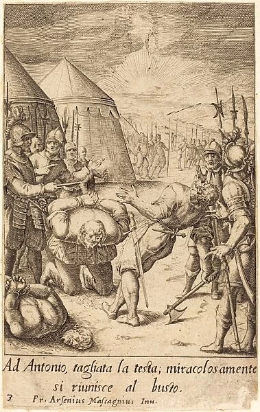 Jacques Callot after Donato Mascagni (French, 1592 - 1635), The Decapitated, 1619