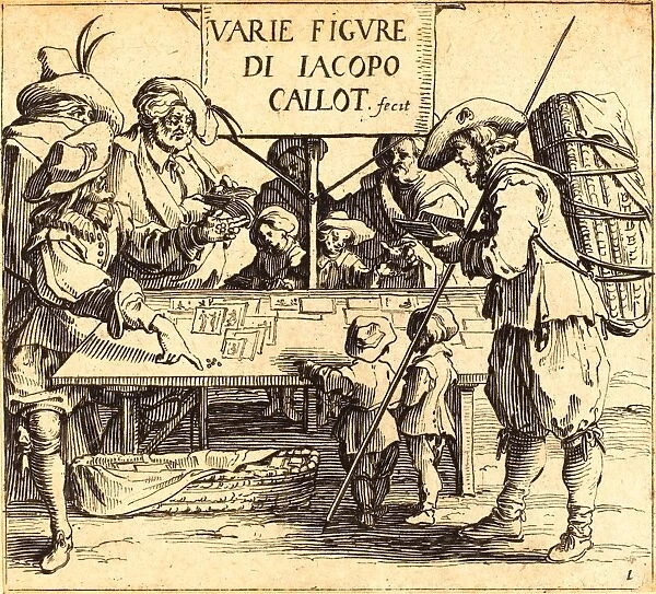 Jacques Callot, French (1592-1635), Frontispiece for Varie Figure, c