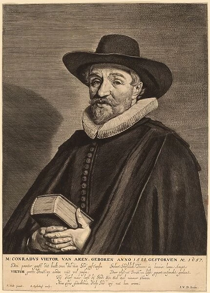 Jonas Suyderhoff after Frans Hals (Dutch, c. 1613 - 1686), Conrad Vietor van Aken