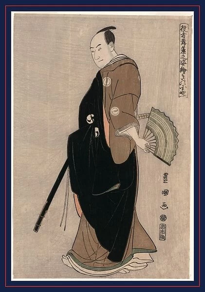 Kinokuniya, Kinokuniya Sawamura Sanj-ro III as Oboshi Yuranosuke. Utagawa, Toyokuni