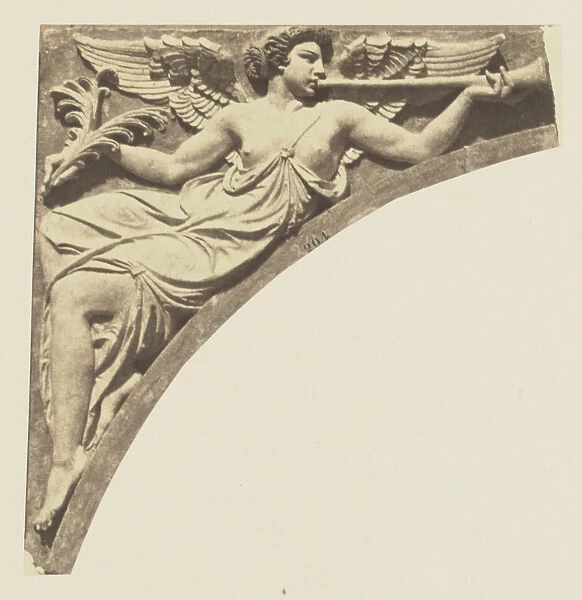 La Renommee Sculpture Auguste Poitevin Decoration