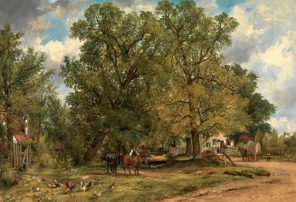 Landscape with Cottages, Frederick W. Watts, 1800-1862, British