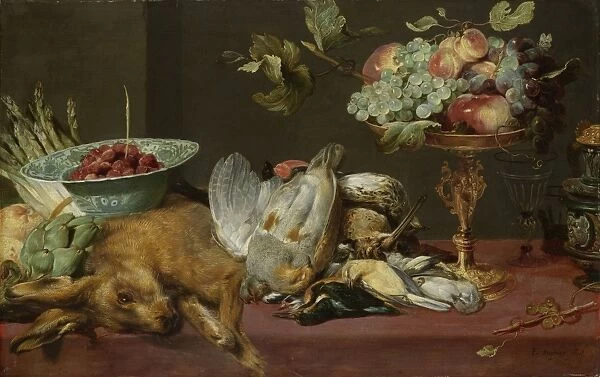 Still life with small game and fruits, Frans Snijders, 1600 - 1657