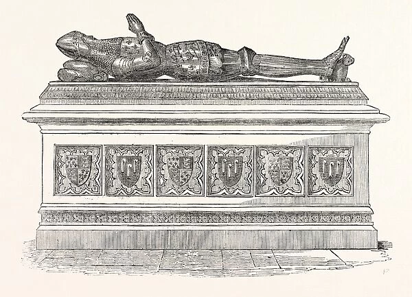 Monument of Edward the Black Prince in Canterbury Cathedral