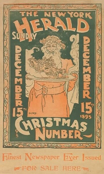 New York Herald Sunday December 15 1895 Lithograph