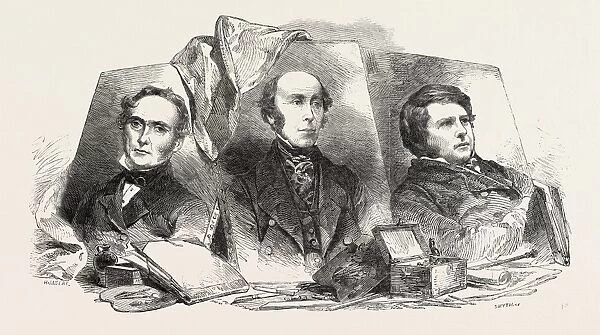The Newly Elected Royal Academicians: Sir J. W. Gordon, Mr. Redgrave, Mr. Creswick