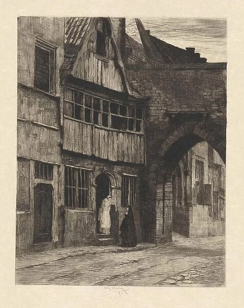 Old Antwerp, Willem Steelink (II), 1889