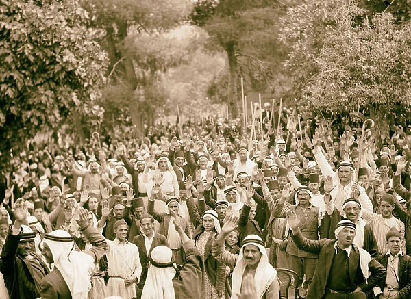 Palestine disturbances 1936 Palestine Arabs Abou Ghosh