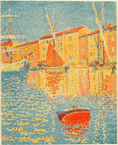 Paul Signac (French, 1863 - 1935 ), The Buoy (La bouee), 1894, color lithograph