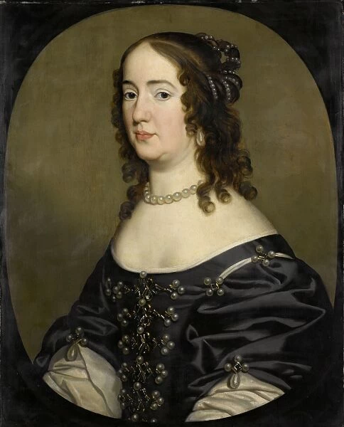 Portrait of Amalia, consort of Frederick Henry, Prince of Orange, workshop of Gerard