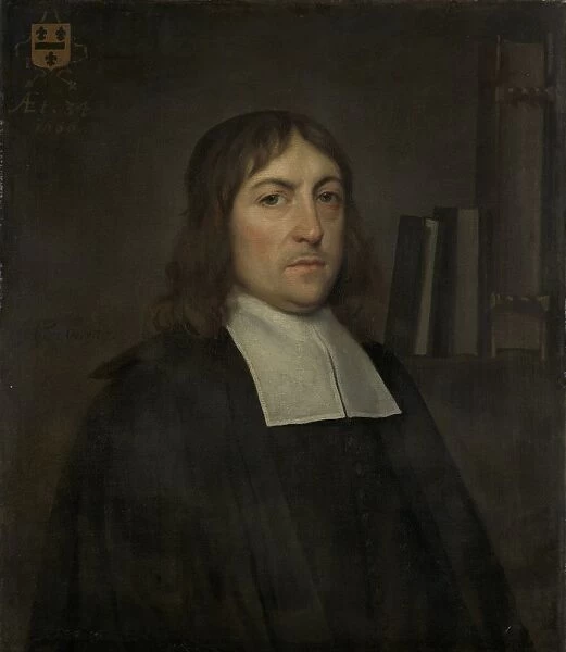 Portrait Barend Hakvoort 1652-1735 bookseller