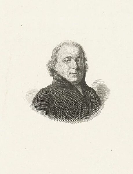 Portrait of I. Best, father of the artist, Johannes Alexander Rudolf Best, Adriaan