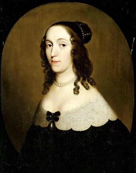 Portrait of Louise Christina, Countess of Solms-Braunfels, 2nd Wife of Johan Wolfert