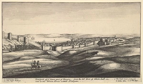 Prospect Lower Part Tangier ca 1670 Etching second state