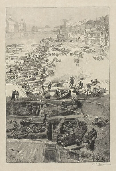 published Le Monde Illustre 1883 Arrival