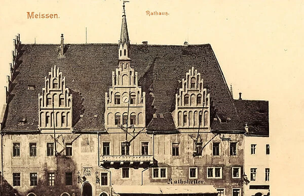 Rathaus MeiBen 1903 MeiBen Rathaus