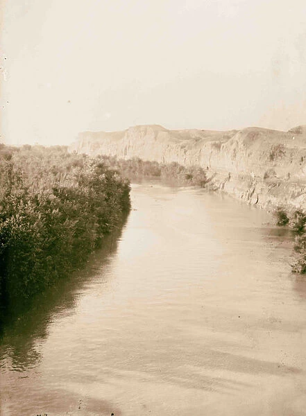 River Jordan Looking up 1900