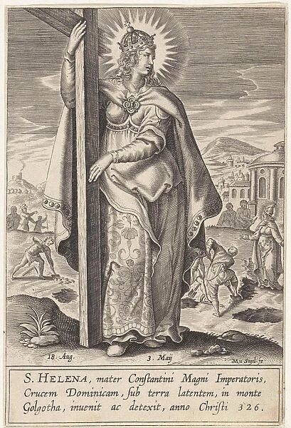 Saint Helena, Michael Snijders, 1610 - 1672