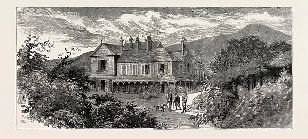 Sir Theodore Martins House at Bryntysilio, in the Valley of Llangollen, Which
