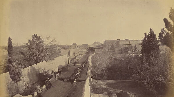 Street view John Burke British active 1860s 1870s