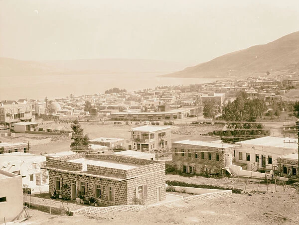 Tiberias general view 1934 Israel