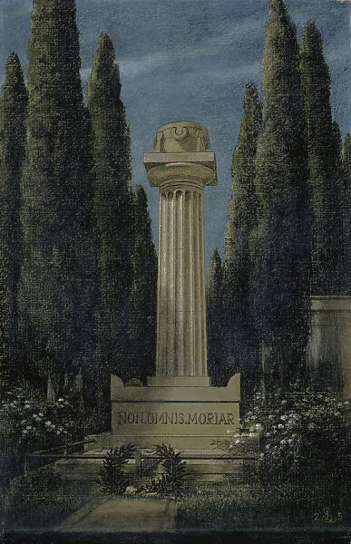 Tomb Arnold BAocklin Cimitero Agli Allori 1925