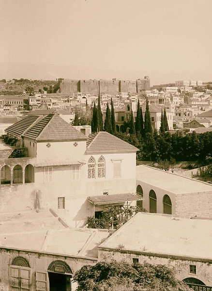 Tripoli old castle 1900 Lebanon