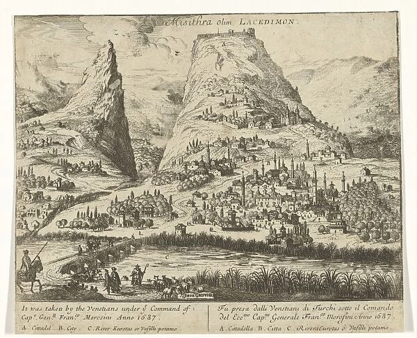 View of Misithra, Jan Griffier (I), in or after 1687