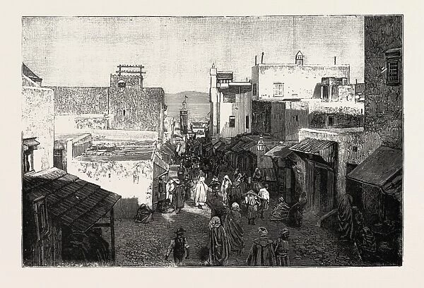 Views in Tangier, Morocco 1889