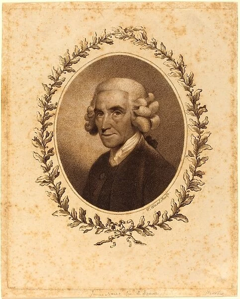 William Ward, British (1766-1826), James Nares, stipple engraving