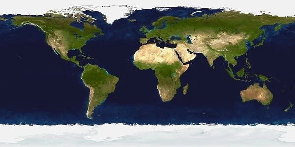 The Blue Marble: Land Surface, Ocean Color and Sea Ice