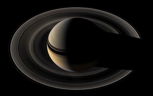 Saturn. May 9, 2007 - Saturn sits nested in its rings of ice as Cassini