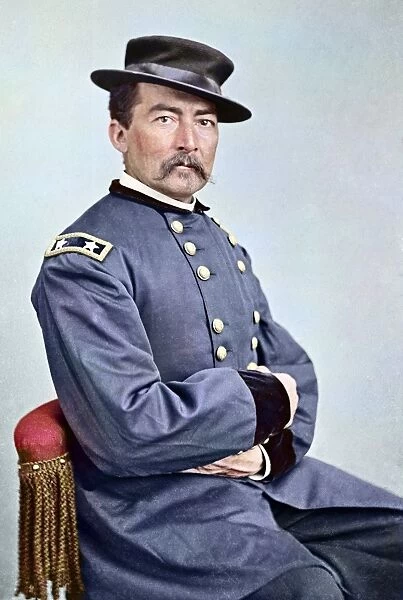 Vintage American Civil War photo of Union Army General Philip Sheridan