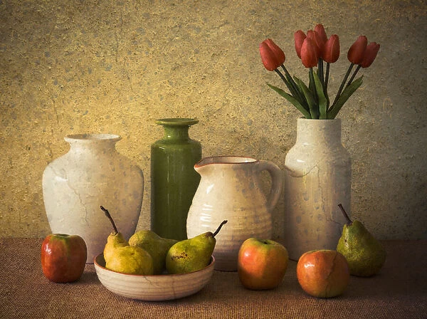 Apples Pears and Tulips