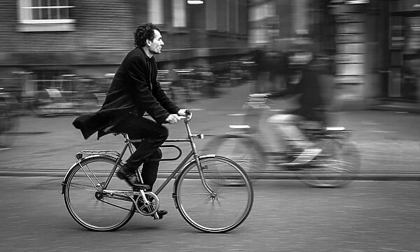 Urban cyclist (Amsterdam series)