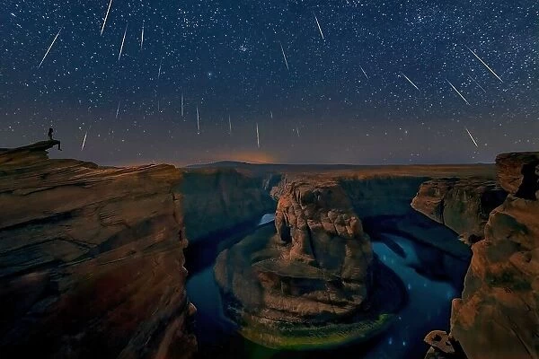 Watching the comet and the meteor shower