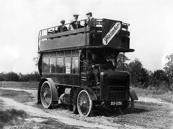 1910 Daimler KPL bus. Creator: Unknown