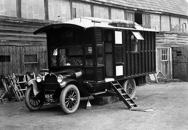1930 Dodge camper van conversion by Hutchings. Creator: Unknown