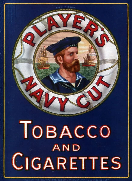 Advert for Players Navy Cut Tobacco and Cigarettes, 1923