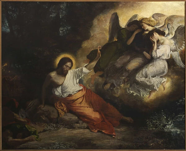 The Agony in the Garden, 1826. Creator: Delacroix, Eugene (1798-1863)